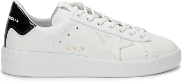 Golden Goose Logo Trainers met Zijembleem White Heren