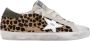 Golden Goose Luxe Leren Sneakers in Beige Bruin Zwart Multicolor Dames - Thumbnail 4