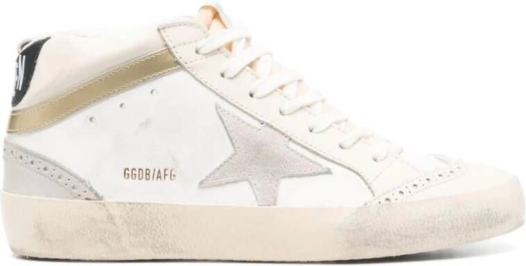 Golden Goose Multicolor Leren Sneakers met Brogue Detail Multicolor Dames