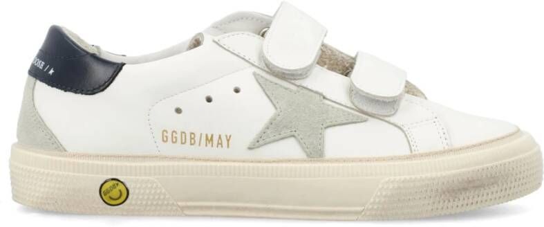 Golden Goose May School Schoenen White Heren