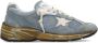 Golden Goose Metallic Finish Sneakers Blue Dames - Thumbnail 1