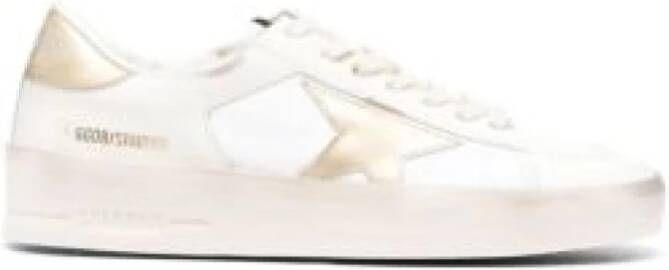 Golden Goose Metallic-trim Stardan sneakers White Dames