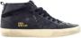 Golden Goose Mid Star Glitter Leren Sneakers Black Dames - Thumbnail 1