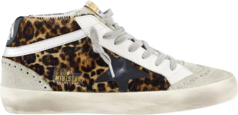 Golden Goose Mid Star Horsy Sneakers Multicolor Dames