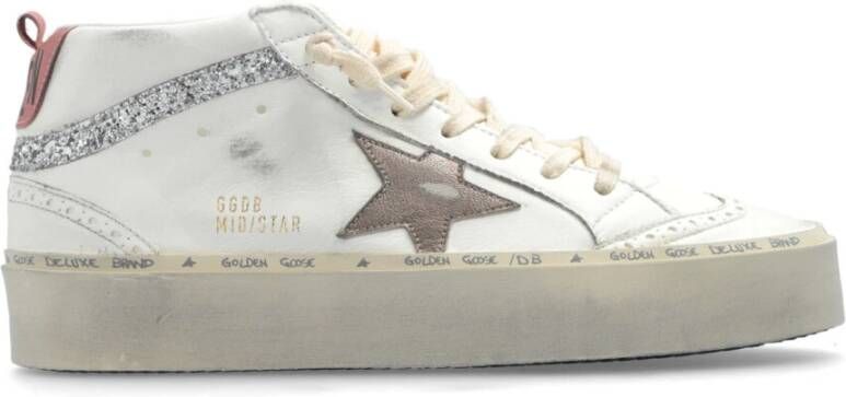 Golden Goose Sportschoenen Hi Mid Star Classic White Dames