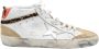 Golden Goose Mid Star Suede Sneakers Wit Zilver White Heren - Thumbnail 1