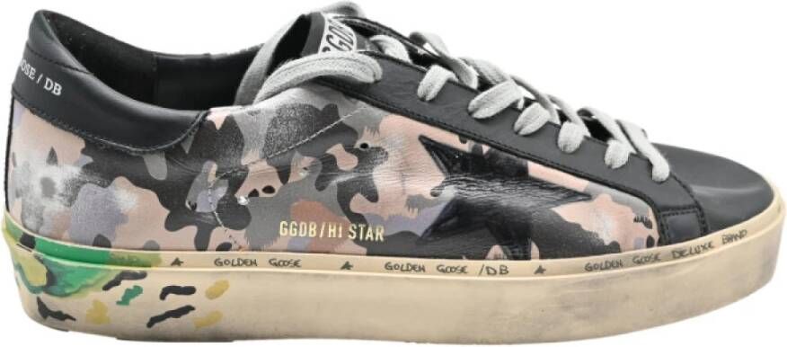 Golden Goose Midstar White Red Black Sneakers Multicolor Heren