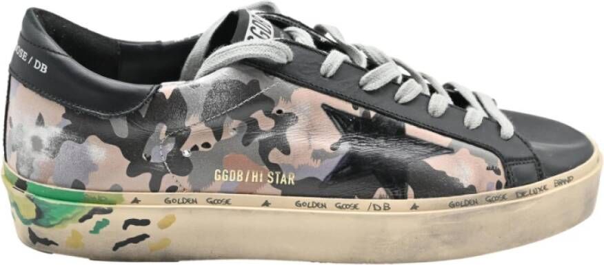 Golden Goose Midstar White Red Black Sneakers Multicolor Heren