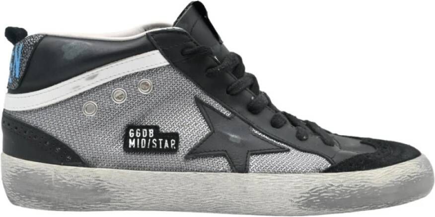 Golden Goose Midstar Zwart Grijs Wit Sneakers Gray Heren