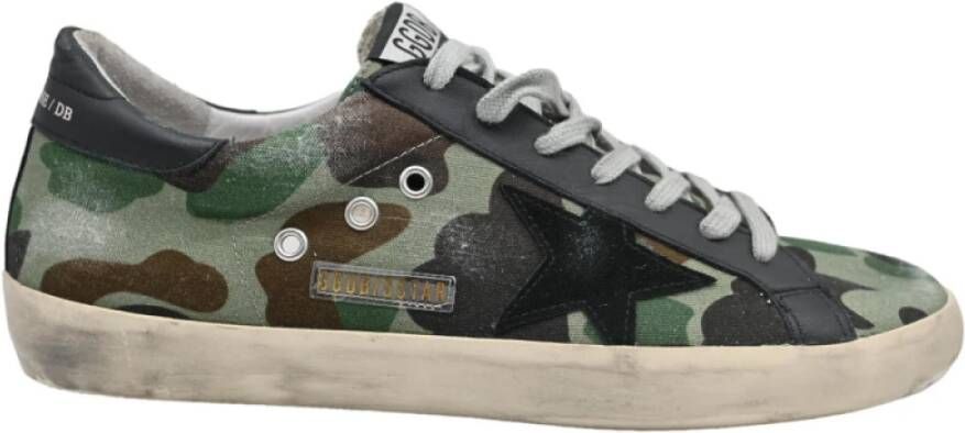 Golden Goose Militaire Superstar Sneakers Multicolor Heren