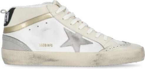 Golden Goose Multicolor Leren Sneakers met Brogue Detail Multicolor Dames