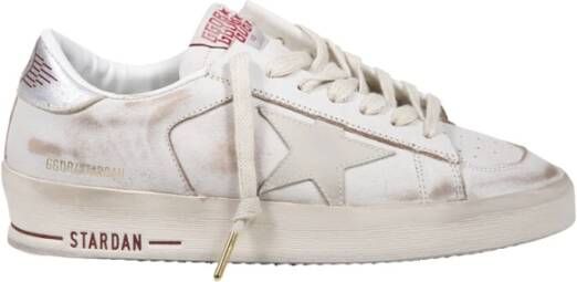 Golden Goose Nabuk Ster Leren Hak Sneakers White Dames