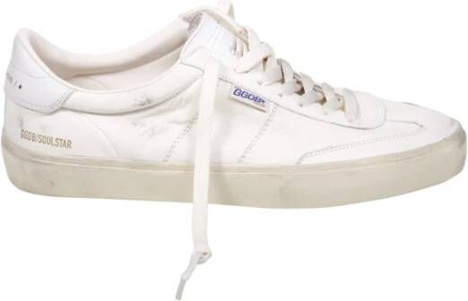 Golden Goose Stijlvolle Sneakers met Katoenmix White Heren