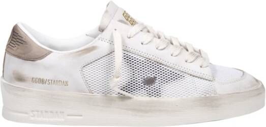 Golden Goose Nappa Leren Sneakers met Net Bovenwerk White Dames