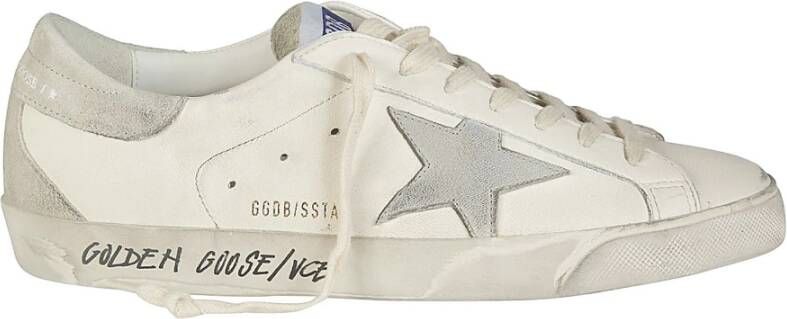 Golden Goose Super-Star Nappa Upper Nabuk Star Sue Tong Heel White Heren