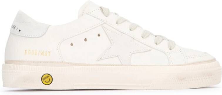 Golden Goose Nappa Suede High Top Sneakers White Dames