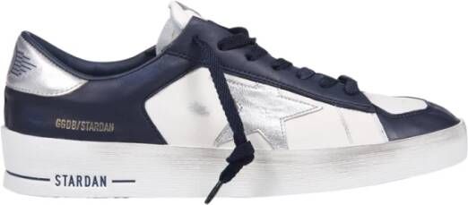 Golden Goose Nappa Upper Star Toe and Heel Blue Heren