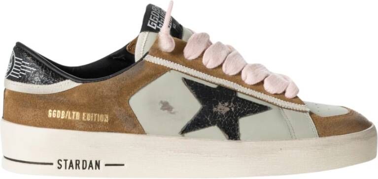 Golden Goose Nineties-geïnspireerde Stardan Sneakers Brown Heren