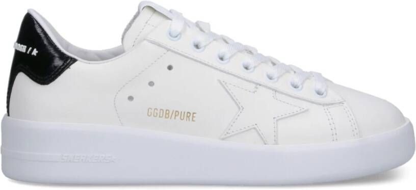 Golden Goose Optic White Black Pure Star Sneakers White Dames