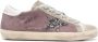 Golden Goose Paarse Glitter Sneakers Purple Dames - Thumbnail 1