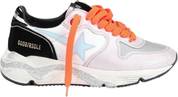 Golden Goose Pastel Running Sole Sneakers White Dames