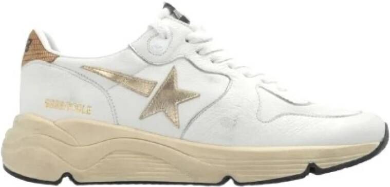 Golden Goose Platte schoenen voor vrouwen White Dames