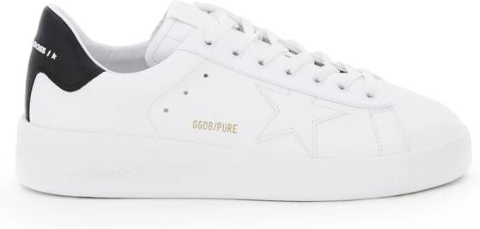 Golden Goose Pure-Star Leren Sneakers White Heren