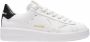 Golden Goose Pure Star Sneakers in White and Black Leather Wit Dames - Thumbnail 21