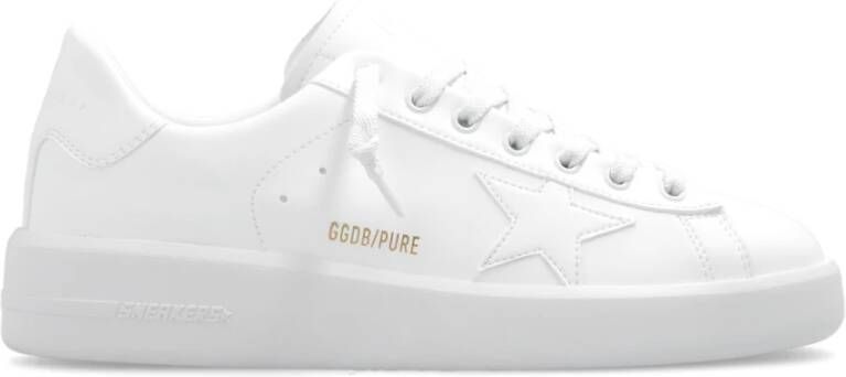 Golden Goose Witte Leren Sterrensneakers Pure Stijl White Dames