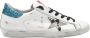 Golden Goose Python Star Sneakers Wit Hemelsblauw White Dames - Thumbnail 1