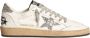 Golden Goose Retro Ball Star Sneakers Wit Groen Oranje Beige Heren - Thumbnail 2