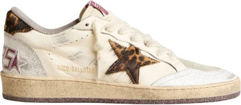 Golden Goose Retro Ball Star Sneakers Beige Heren