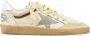 Golden Goose Retro Ball Star Sneakers Wit Groen Oranje Beige Heren - Thumbnail 1