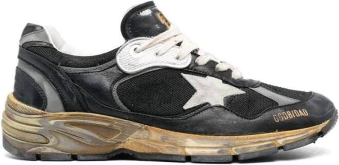 Golden Goose Retro Dad Star Hardloopschoenen Black Heren