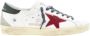 Golden Goose Rode Suède SuperStar Sneakers Groene Hiel White Heren - Thumbnail 1