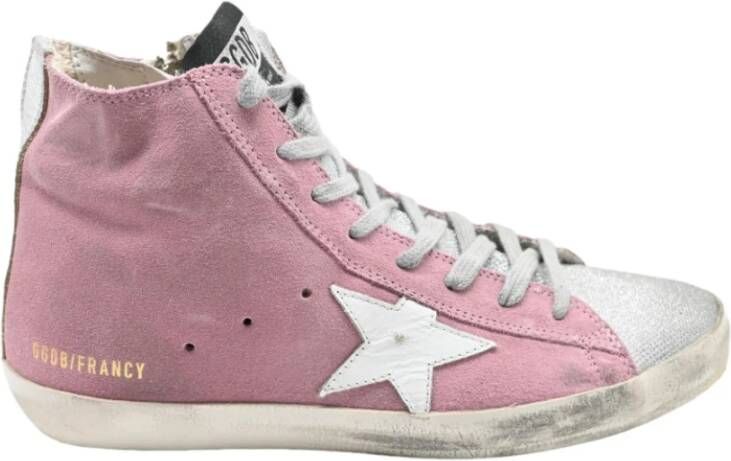 Golden Goose Roze Francy Sneakers Pink Dames