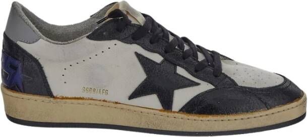 Golden Goose Distressed Ball Star Sneakers Zwart Wit Multicolor Heren