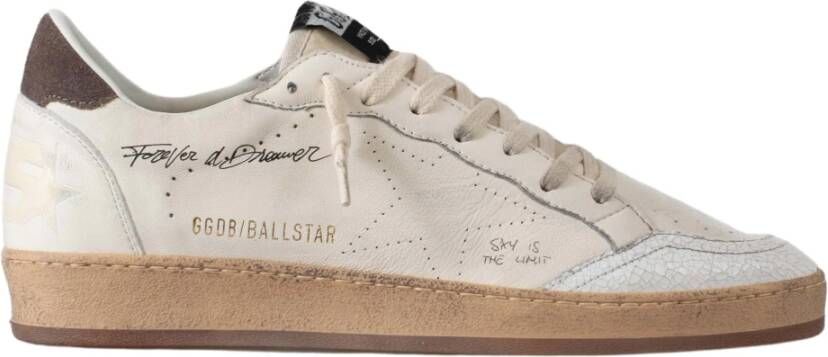 Golden Goose Skate Star Sneakers Beige Heren