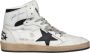 Golden Goose Sky Star High-Top Sneakers White Heren - Thumbnail 1