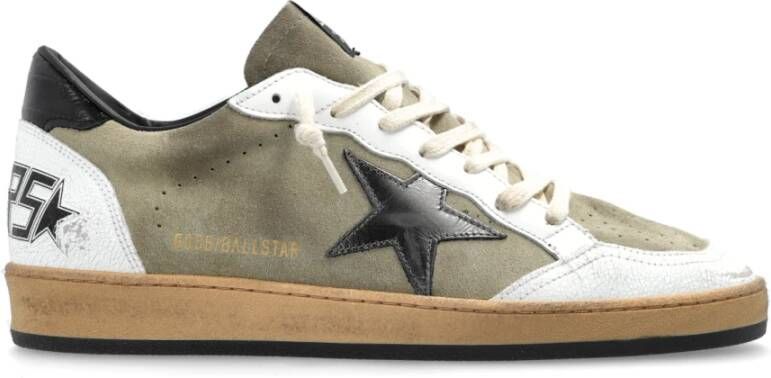 Golden Goose Sneakers Ball Star Green Heren