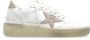 Golden Goose Witte Leren Sneakers met Vernietigend Effect White Dames - Thumbnail 1