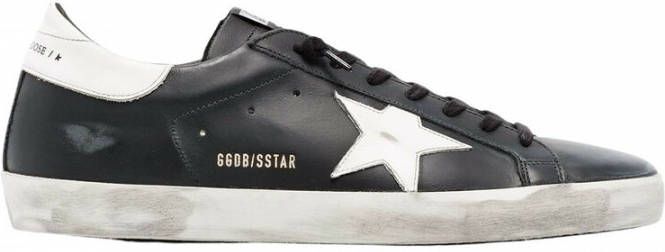 Golden Goose Scarpa Donna Super-Star Leather Upper Shiny Leather Star AND Heel