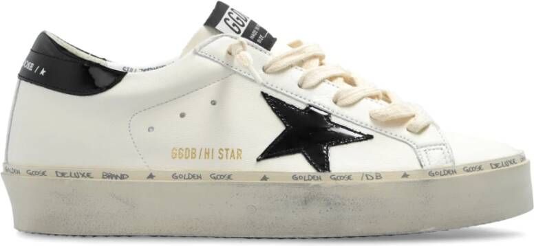 Golden Goose Witte Leren Sneakers Verhogen Garderobe White Dames