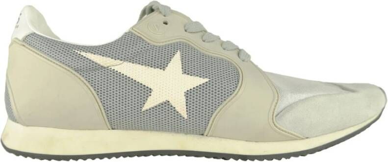 Golden Goose Sneakers met bedrukt sterrenlogo Gray Heren