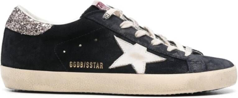 Golden Goose Sneakers met Glitterdetails Black Dames