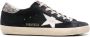 Golden Goose Super-Star Nappa Bovenwerk Suède Neus en Sterren Glitter Hak Black Dames - Thumbnail 7