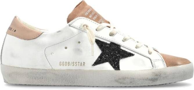 Golden Goose Low-Top Sneakers Super Star Sneakers Leather White in wit