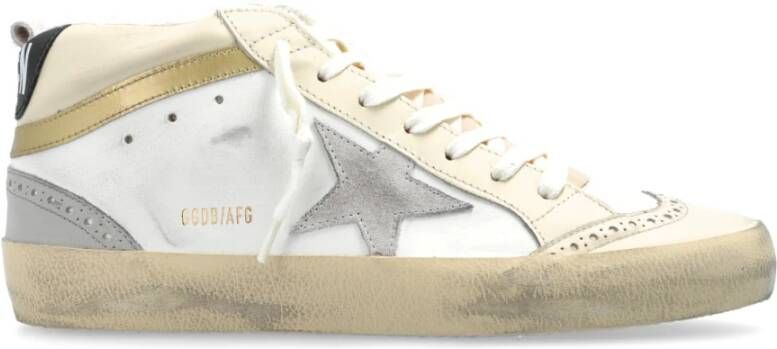 Golden Goose Multicolor Leren Sneakers met Brogue Detail Multicolor Dames