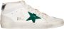 Golden Goose Sneakers Mid Star White Heren - Thumbnail 1