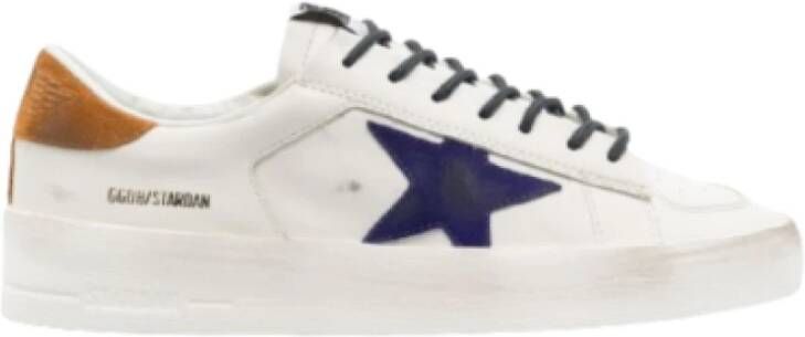 Golden Goose Stardan Sneakers Wit Multikleur Vintage Stijl Multicolor Heren